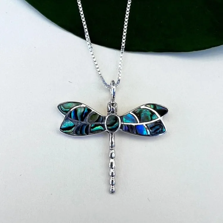 Best Abalone Dragonfly Necklace Necklaces