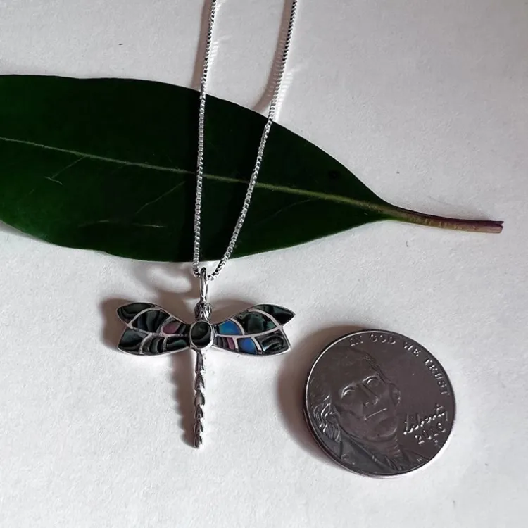Best Abalone Dragonfly Necklace Necklaces