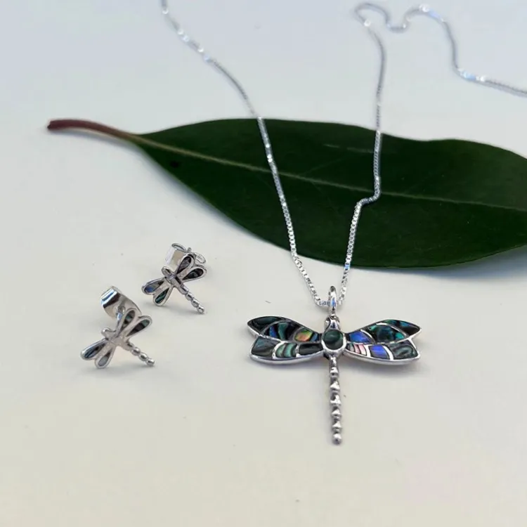 Best Abalone Dragonfly Necklace Necklaces