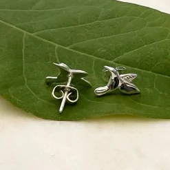 Discount Abalone Hummingbird Studs Earrings