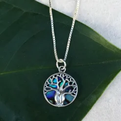 Best Abalone Tree of Life Necklace Necklaces