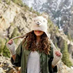 Fashion Adult Animal Hat Alpaca Knitwear