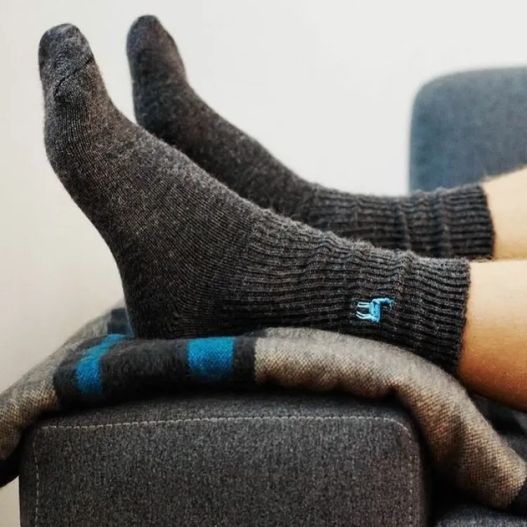 Best Alpaca Socks Black Socks