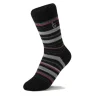 Best Alpaca Stripe Socks Mauve Socks