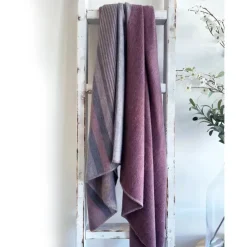 Hot Alpaca Throw Cranberry Blankets & Throws