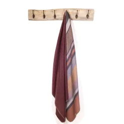 Hot Alpaca Throw Cranberry Blankets & Throws