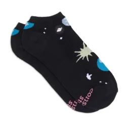 Outlet Ankle Socks That Support Space Exploration Socks