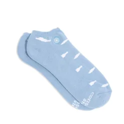 New Ankle Socks that Support Mental Health Floating Clouds Socks