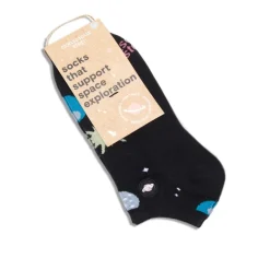 Outlet Ankle Socks That Support Space Exploration Socks