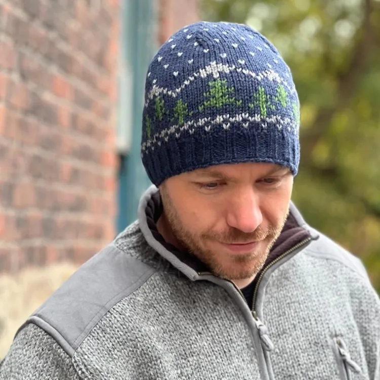 Clearance Appalachian Men’s Beanie Midnight Knitwear