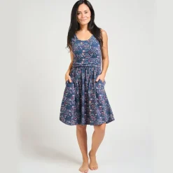 New Asheville Dress Fox Field Blue Dresses