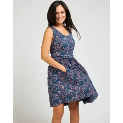 New Asheville Dress Fox Field Blue Dresses