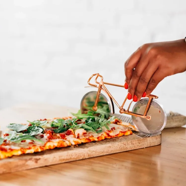 Hot Bike Pizza Cutter Tabletop | Chef Accessories
