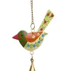 Hot Blossom Bird Chime Wall Decor