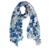 Best Blue Flowers Scarf Scarves