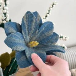 Fashion Blue Skies Felt Flower Bouquet Felt Flowers