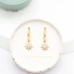Best Brilliance Star Huggies Fight Trafficking | Earrings
