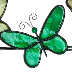Clearance Butterflies on a Wire Wall Decor Green Wall Decor