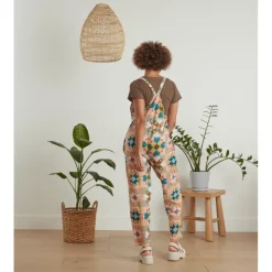 Hot Cadence Overalls Star Quilt Pants & Jumpsuits