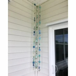 Clearance Capiz Shell Strand – Ice Capiz Wind Chimes