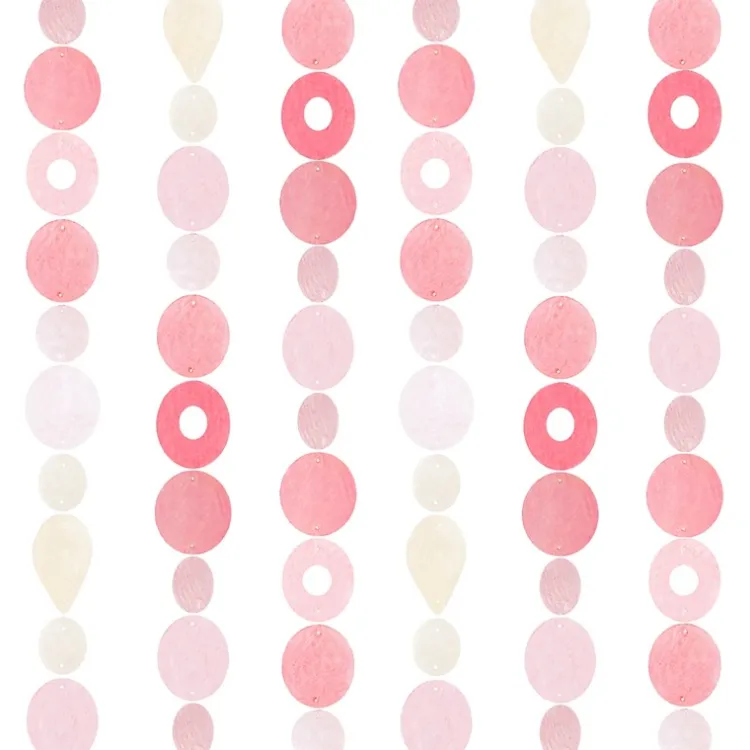 Best Capiz Shell Strand – Pretty in Pink Capiz Wind Chimes