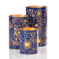 Clearance Celestial Lanterns Set of 3 Candles | Lanterns & Night Lights