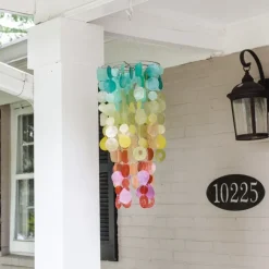 Best Chandelier Capiz Chime – Fiesta Capiz Wind Chimes