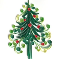Sale Christmas Tree Quilling Card Christmas Cards
