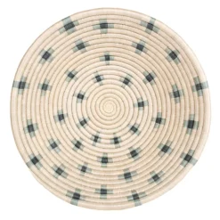 New 14″ Coastal Minimalism Woven Bowl – Delicate Wall Decor