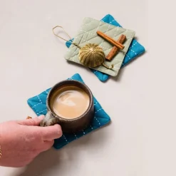 Discount Coaster – Set of 4 Cobalt Tabletop