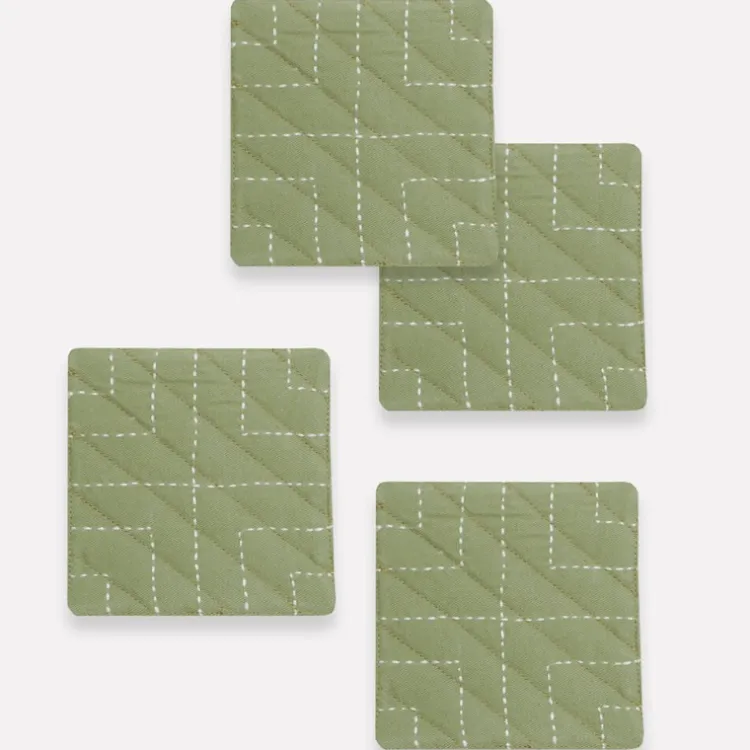 Hot Coaster – Set of 4 Sage Tabletop