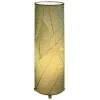 Sale Cocoa Leaf Cylinder Leaf Lamp 24″ – Green Leaf Lamps