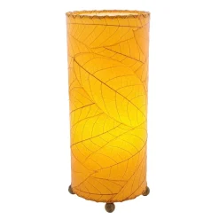 Discount Cocoa Leaf Cylinder Leaf Lamp – Orange Leaf Lamps