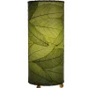 Hot Cocoa Leaf Cylinder Leaf Lamp – Green – preorder for est. ship 7/2025 Leaf Lamps