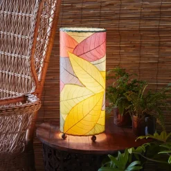 Outlet Cocoa Leaf Cylinder Leaf Lamp – Multi Leaf Lamps