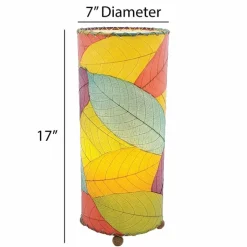 Outlet Cocoa Leaf Cylinder Leaf Lamp – Multi Leaf Lamps
