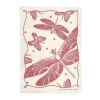 Online Cotton Tea Towel Butterflies and Dragonflies Roasted Red Linens | Bread Warmer Baskets