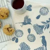 Clearance Cotton Tea Towel Sunbird Steel Blue Chef Accessories | Linens