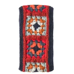 Outlet Crochet Earwarmer Navy Knitwear