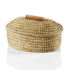 Hot Curly Fern Bread Warmer Basket with Lid Tabletop | Bread Warmer Baskets