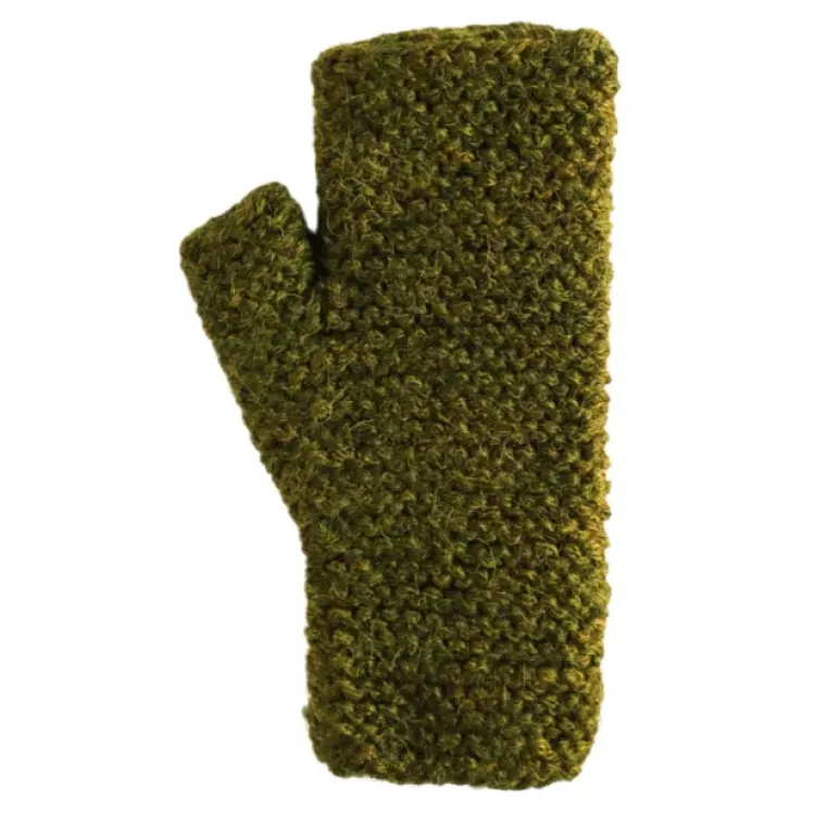 Clearance Cusco Wrist Warmer Olive Knitwear
