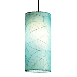 New Cylinder Pendant Leaf Lamp – Blue – preorder for est. ship 8/2025 Leaf Lamps