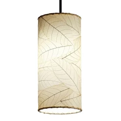 Best Cylinder Pendant Leaf Lamp – Natural Leaf Lamps