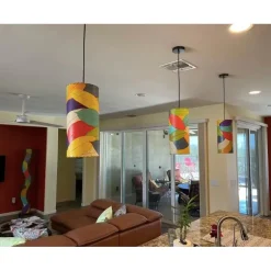 New Cylinder Pendant Leaf Lamp – Multi Leaf Lamps