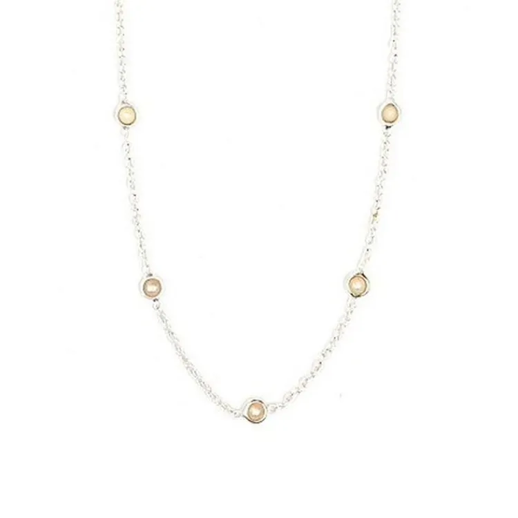 Clearance Delicate Pearl Sterling Necklace Necklaces