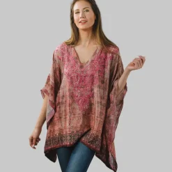 Best Demira Embroidered Tunic – Rose Tops & Tunics