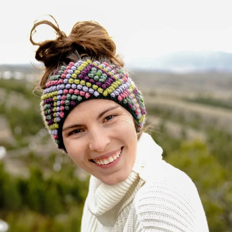 Outlet Diamond Earwarmer Flora Knitwear