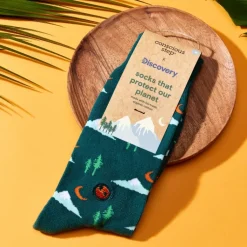Best Discovery Socks that Protect Our Planet Green Mountains Socks