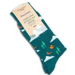 Best Discovery Socks that Protect Our Planet Green Mountains Socks
