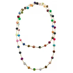 Discount Dotted Kantha Long Necklace Kantha Jewelry | Necklaces